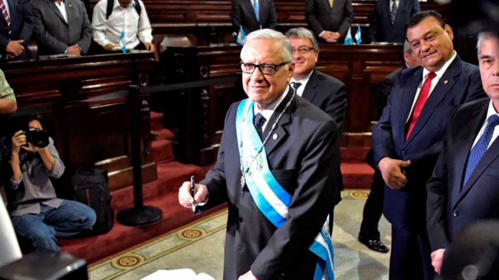 Alejandro Maldonado nuevo Presidente de Guatemala